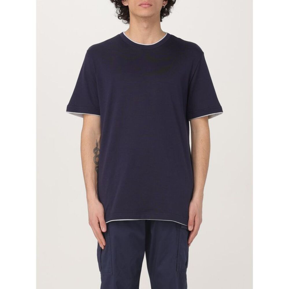 Eleventy T-Shirt Men Blue